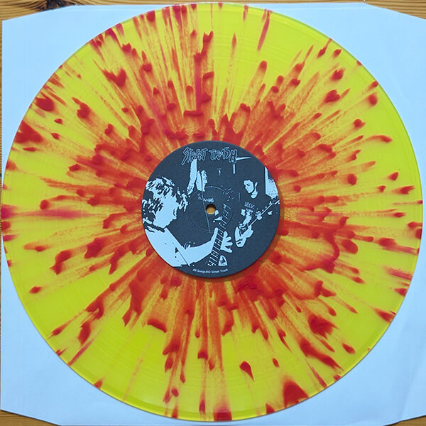 Colored vinyl record