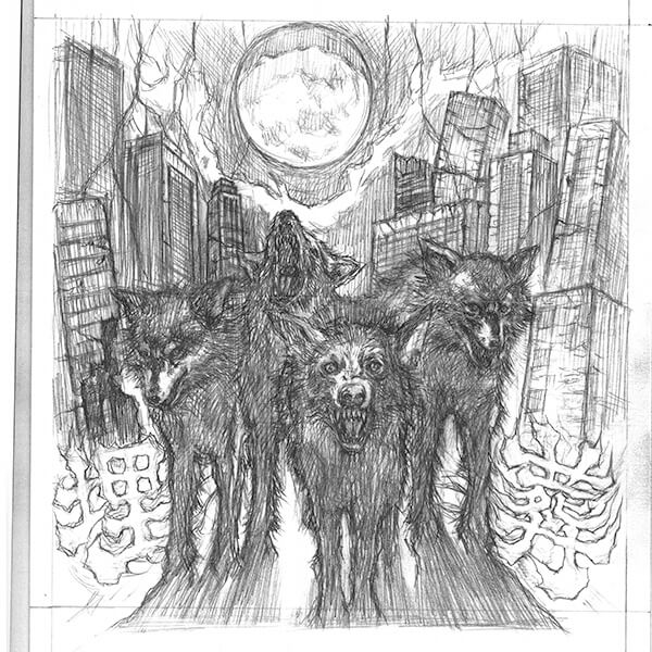 Draft version of hungry wolves