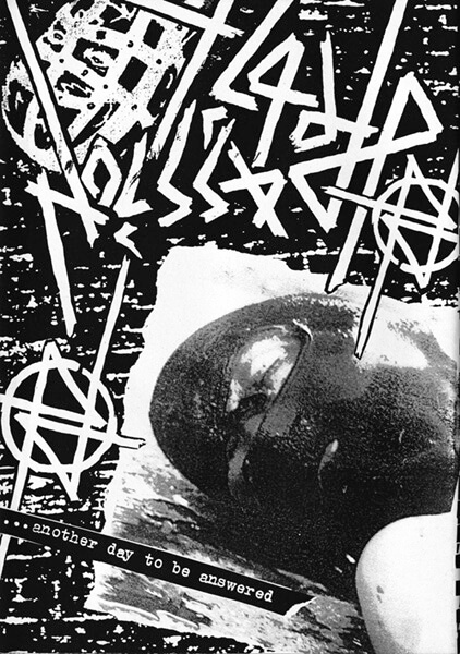 Zine back cover