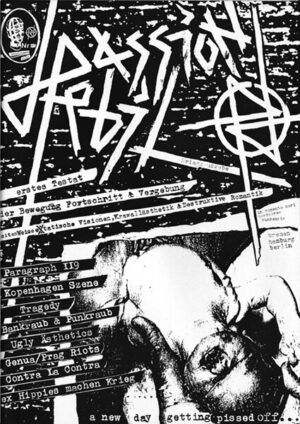Fanzine front cover