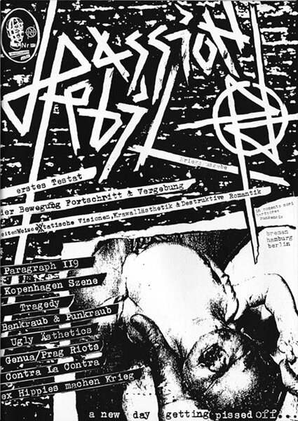 Fanzine front cover