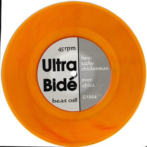 Orange vinyl A-side