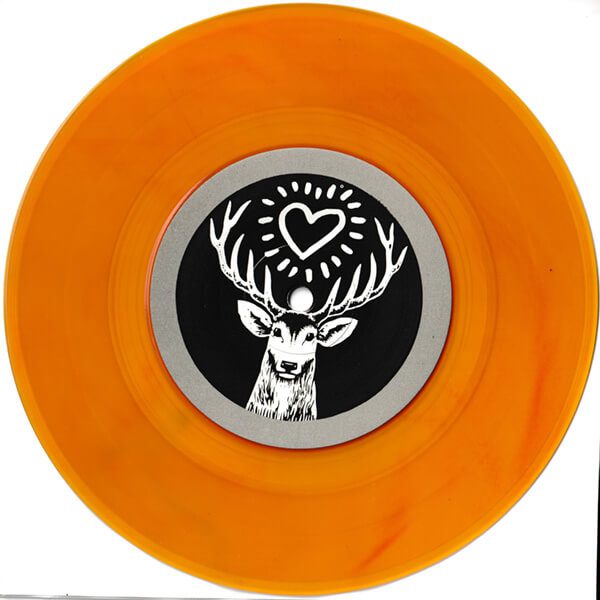 Orange vinyl B-side